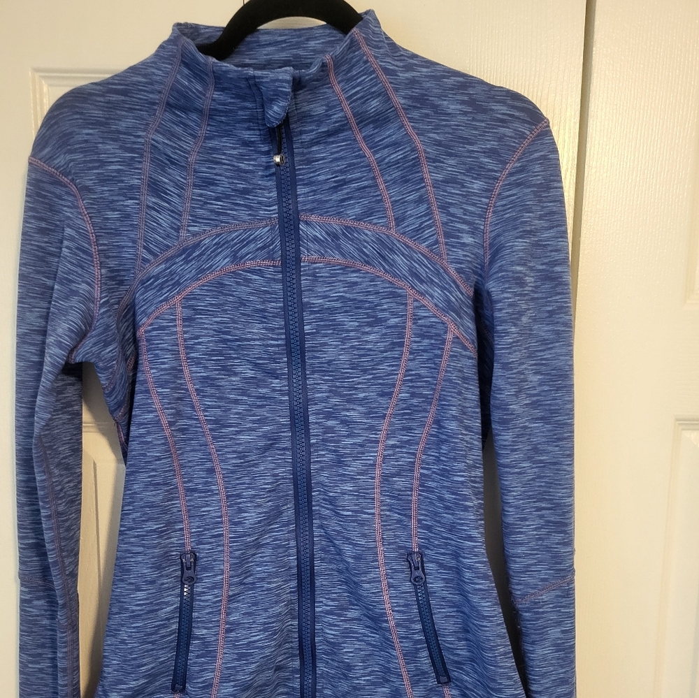 Lululemon Women's Blue/Pink Define Jacket Size 8